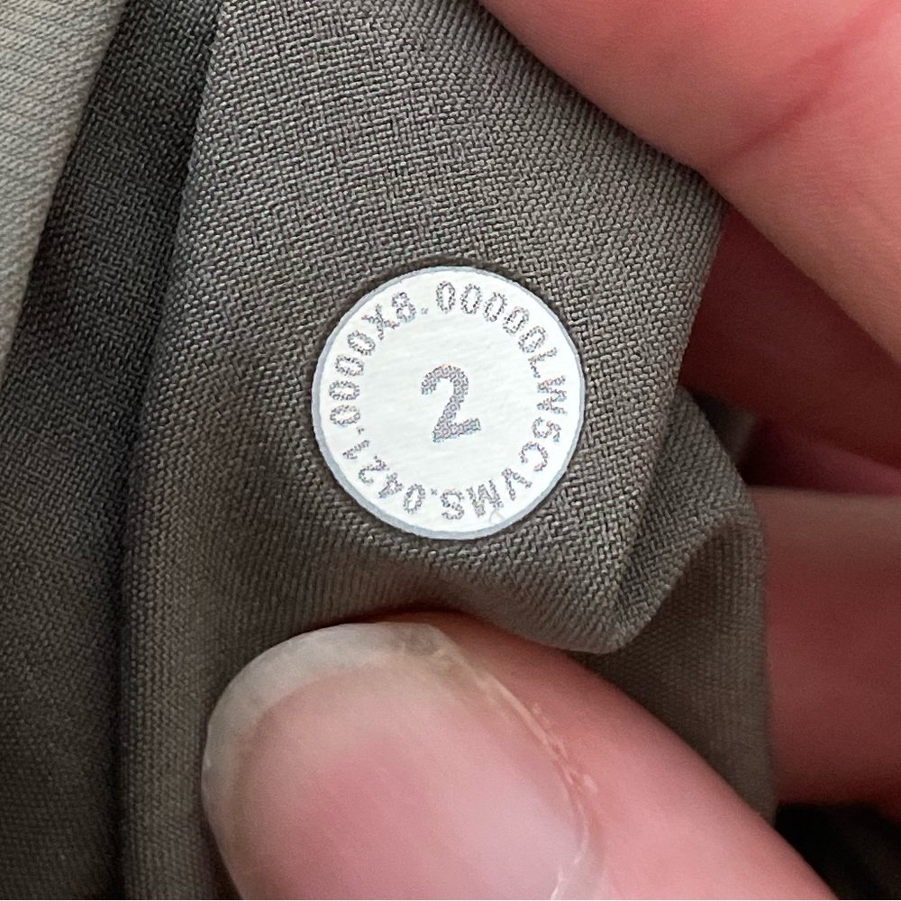 Lululemon Adapted State High-Rise Jogger *28" Grey Sage - Picture 3 of 4